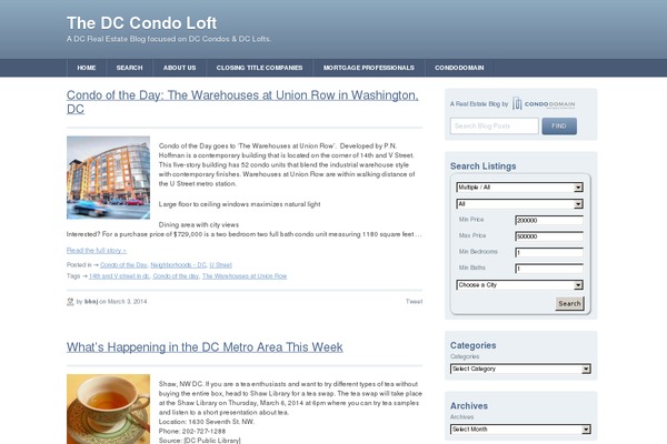 dccondoloft.com site used Condo