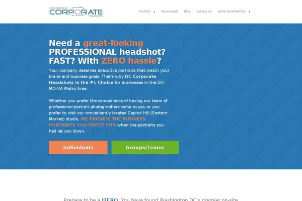 Oshine Child theme site design template sample