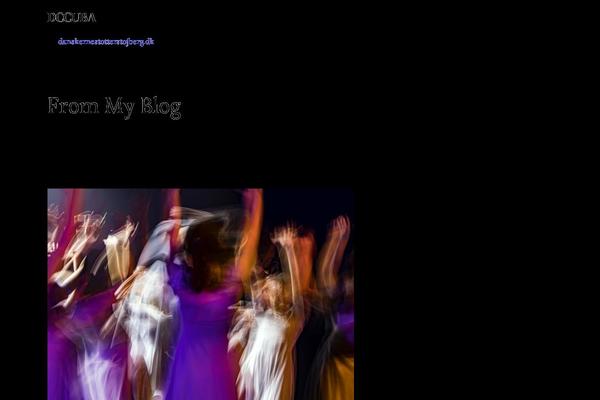 Blossom Studio theme site design template sample