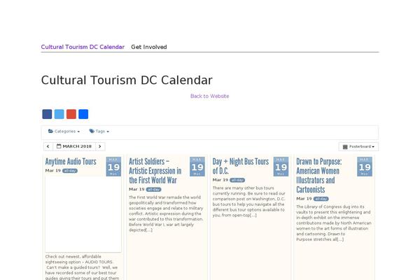 Site using All-in-One Event Calendar plugin