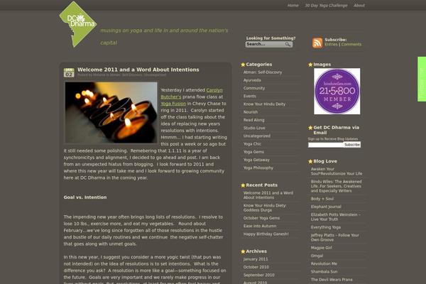Grassroots theme site design template sample