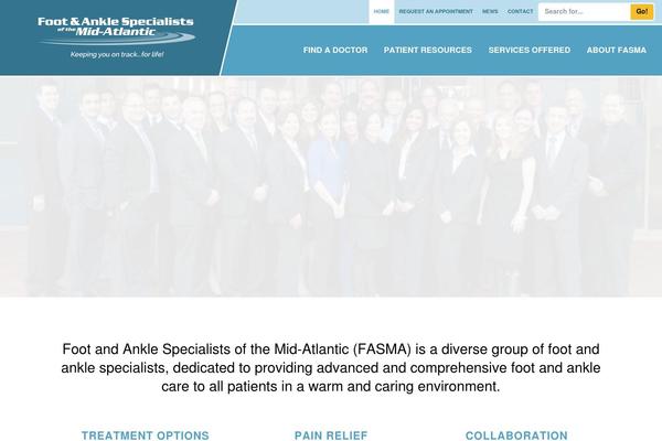 dcfootandankle.com site used Fasma
