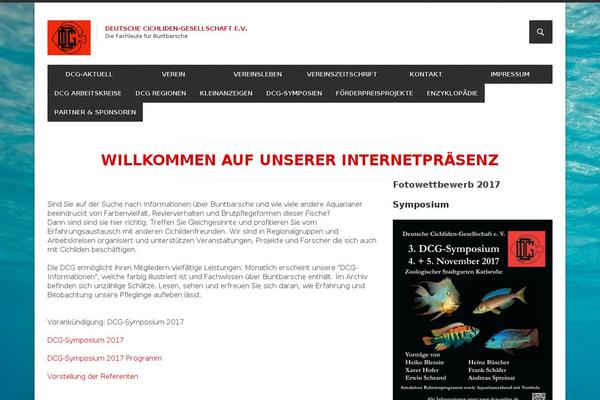 Aqua theme site design template sample