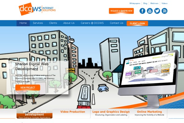 Impression theme site design template sample