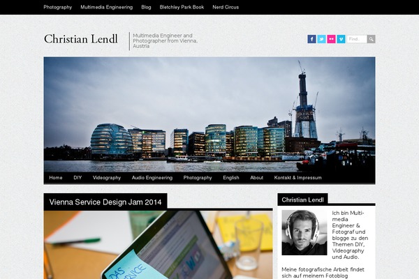 Fuji theme site design template sample
