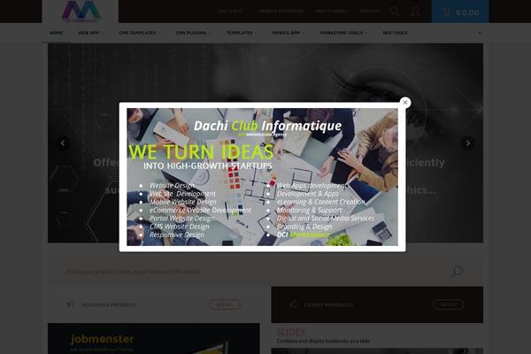 Site using Screets-lc plugin