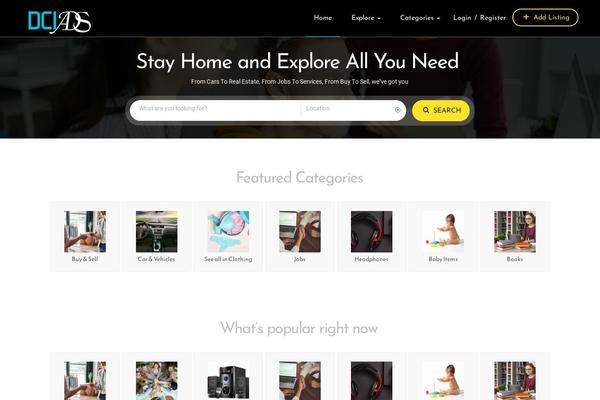 Site using Apus-apuslisting plugin