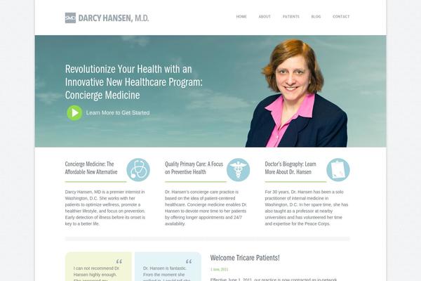Vincie theme site design template sample