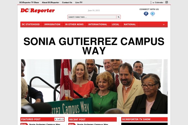 dcireporter.com site used Apptha-post
