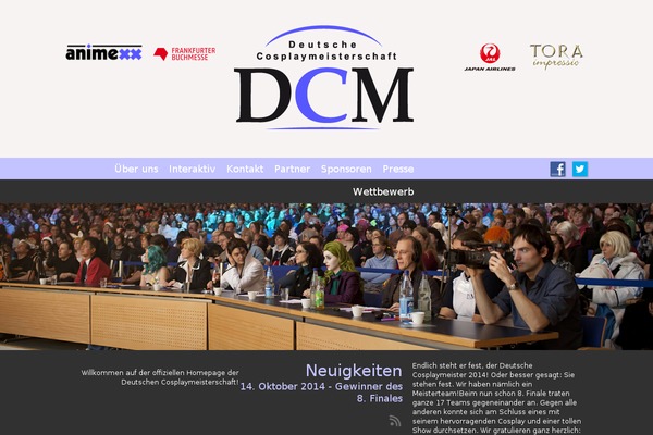 dcm-cosplay.de site used Dcm