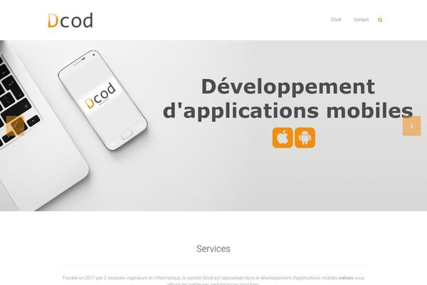 Ample theme site design template sample