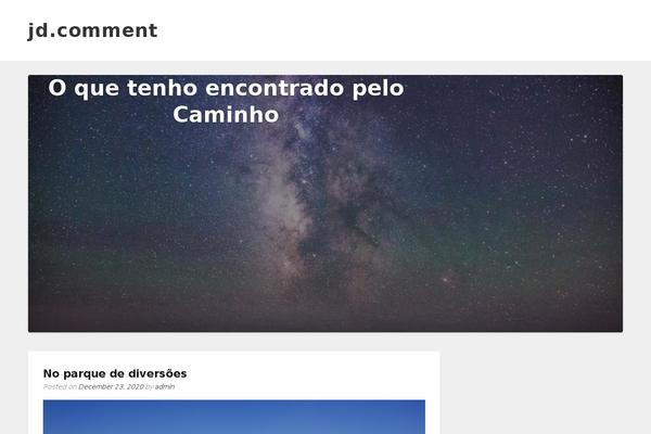 Bloggem theme site design template sample