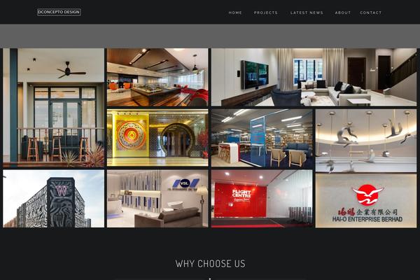 dconceptodesign.com site used Archi