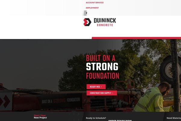 dconcrete.com site used Spark27-theme