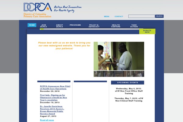 dcpca theme websites examples
