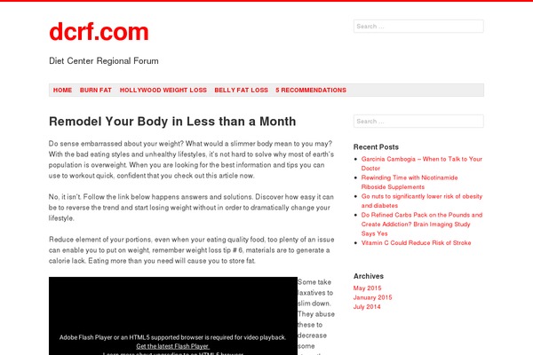 Debut theme site design template sample