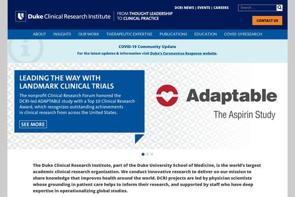 dcri.org site used Master_parent
