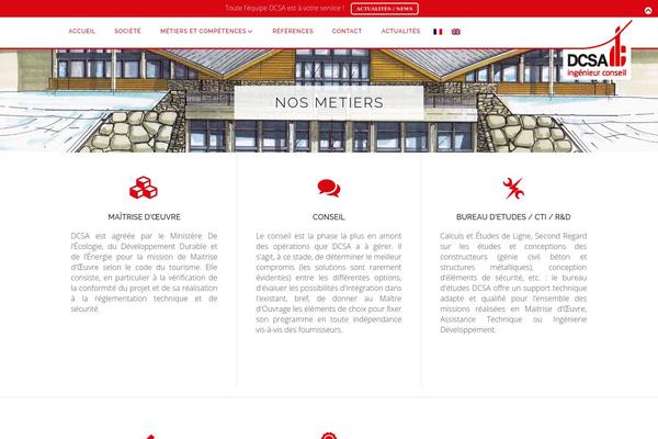 Larx theme site design template sample