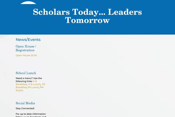 dcscholars.org site used Dcscholars
