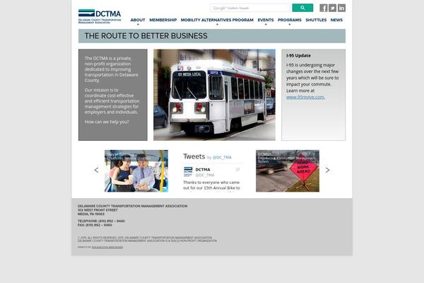Site using ShiftNav - Responsive Mobile Menu plugin