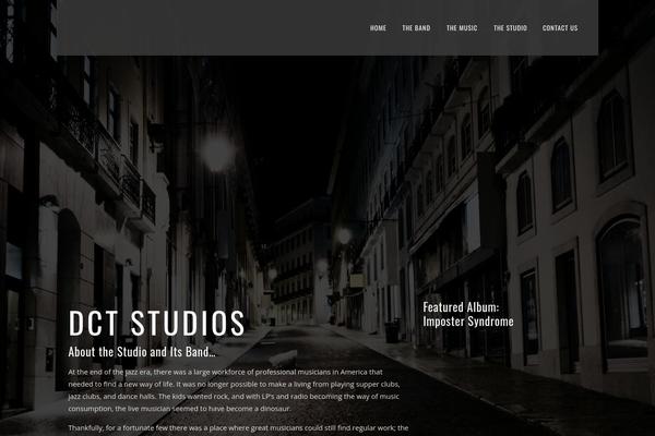 Vigor theme site design template sample