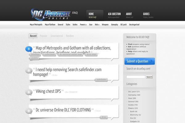 AskIt theme site design template sample