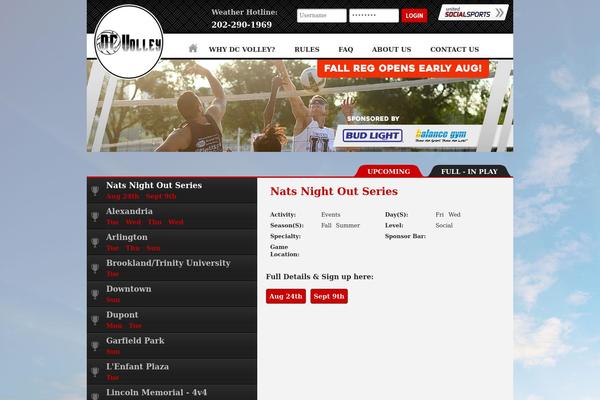 Sports-theme theme site design template sample