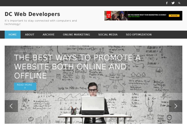 PRESSO theme site design template sample