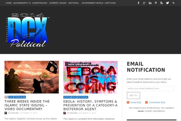 Islemag theme site design template sample