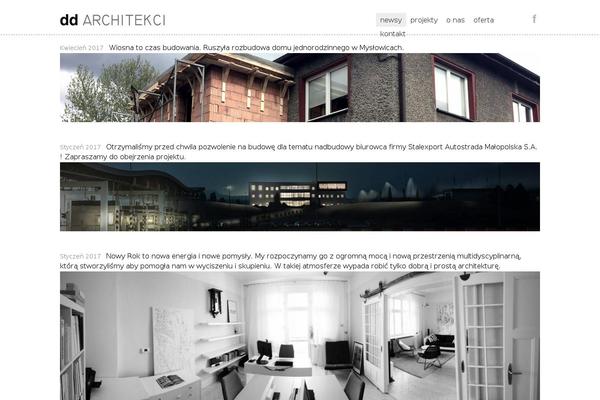Dd theme site design template sample