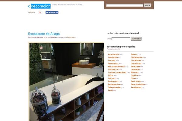 ddecoracion.com site used Una