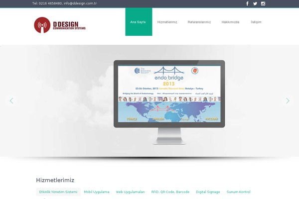 Sapphire theme site design template sample