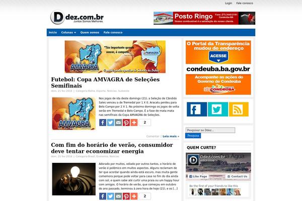 Star Blog theme site design template sample