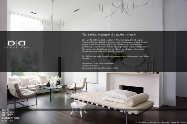ddinteriors.com site used Dd