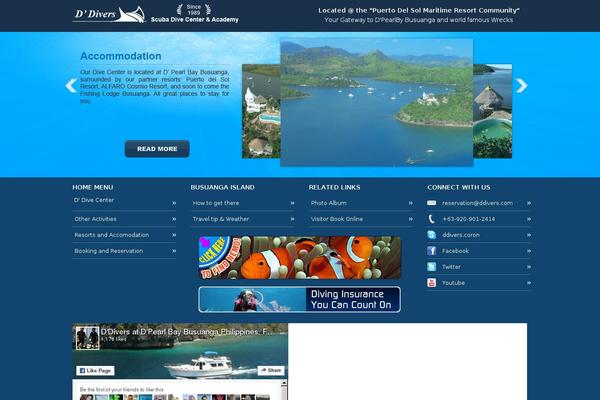 eClipse theme site design template sample