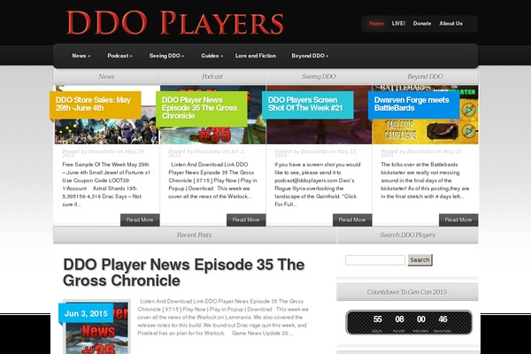 TheSource theme site design template sample