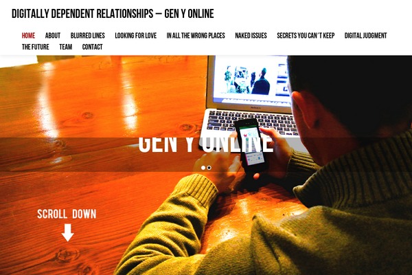 Jarvis theme site design template sample