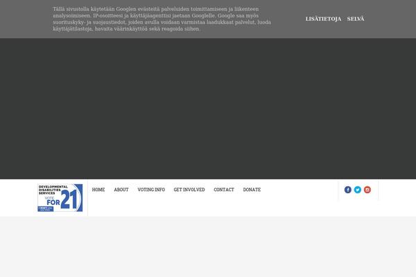 Vivido theme site design template sample