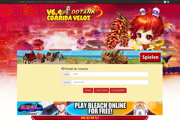 ddtankpop.com.br site used Ddtank
