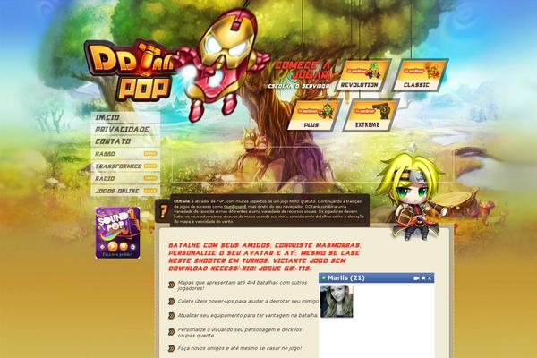 ddtank theme websites examples