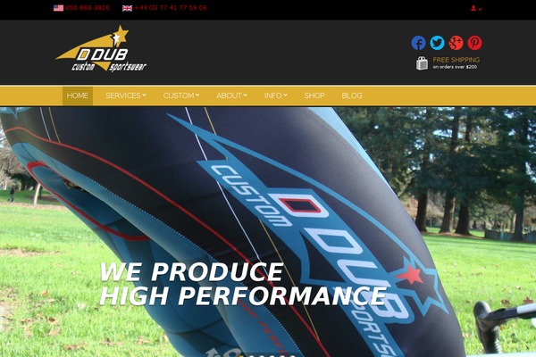 GoodStore theme site design template sample