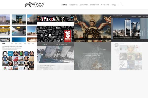 Salient2 theme site design template sample