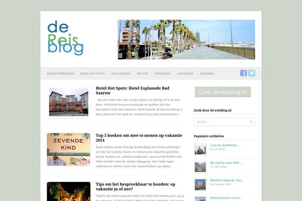 de-reisblog.nl site used Cocktail