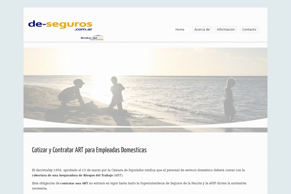 de-seguros.com.ar site used Pont
