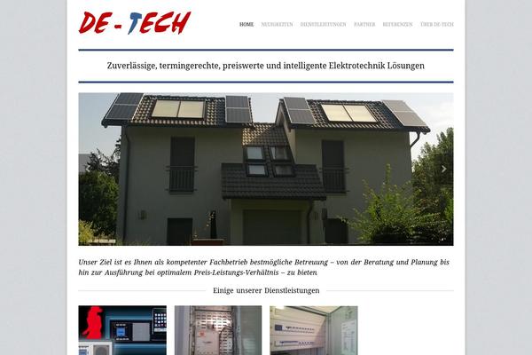 Wpex Adapt theme site design template sample
