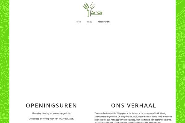 Savory theme site design template sample