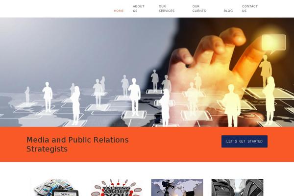 Minimum Pro theme site design template sample
