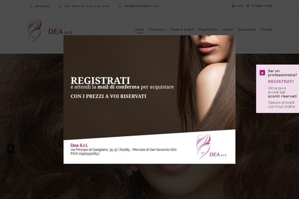 Site using Woocommerce Dropdown Cart plugin