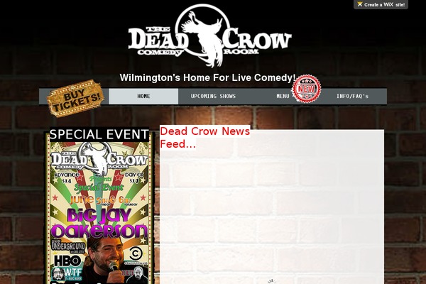 Event theme site design template sample