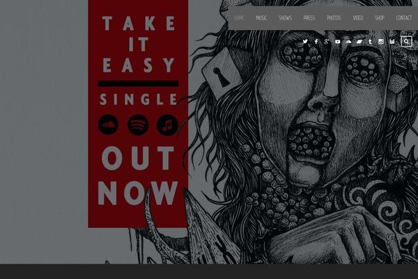 Muse theme site design template sample